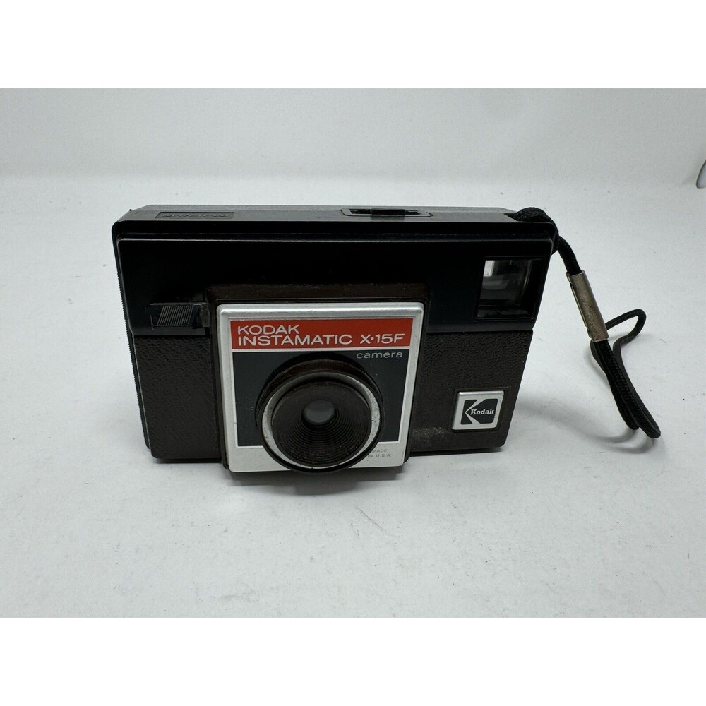 Vintage Kodak Instamatic X-15F Camera Uses 126 Film B1
